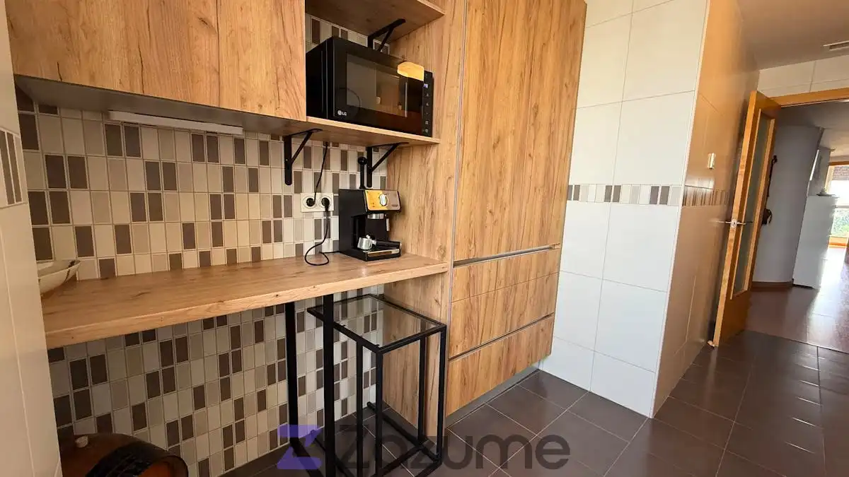 Cocina de Piso de alquiler en Murcia con Aire acondicionado, Calefacción y Horno