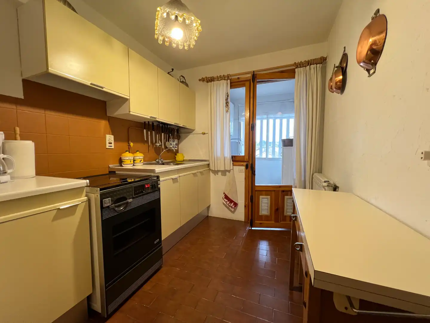 Kitchen of Attic for sale in Jaca  with Terrace and Community pool