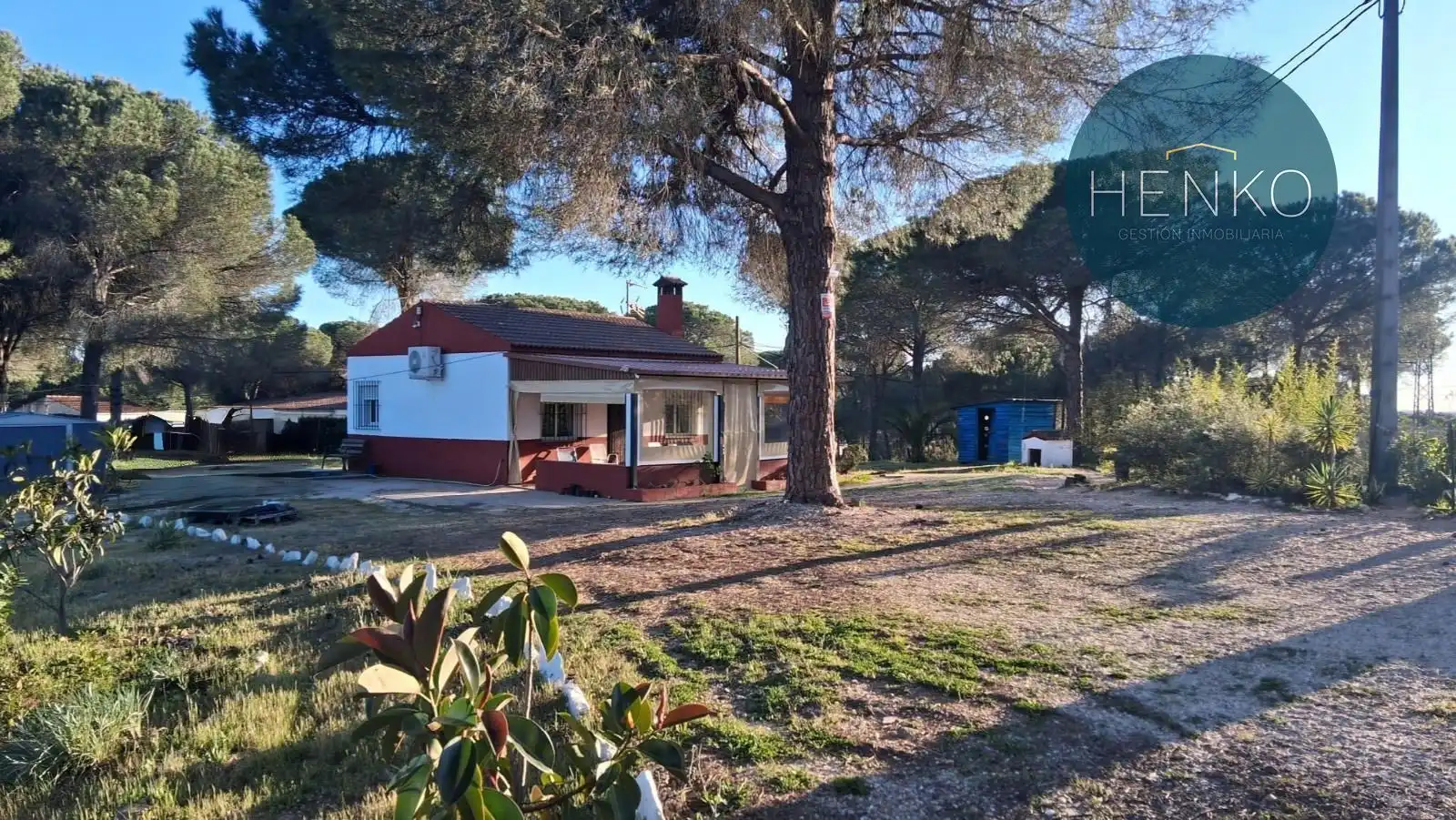 Jardí de Casa o xalet en venda en Beas amb Aire condicionat i Moblat