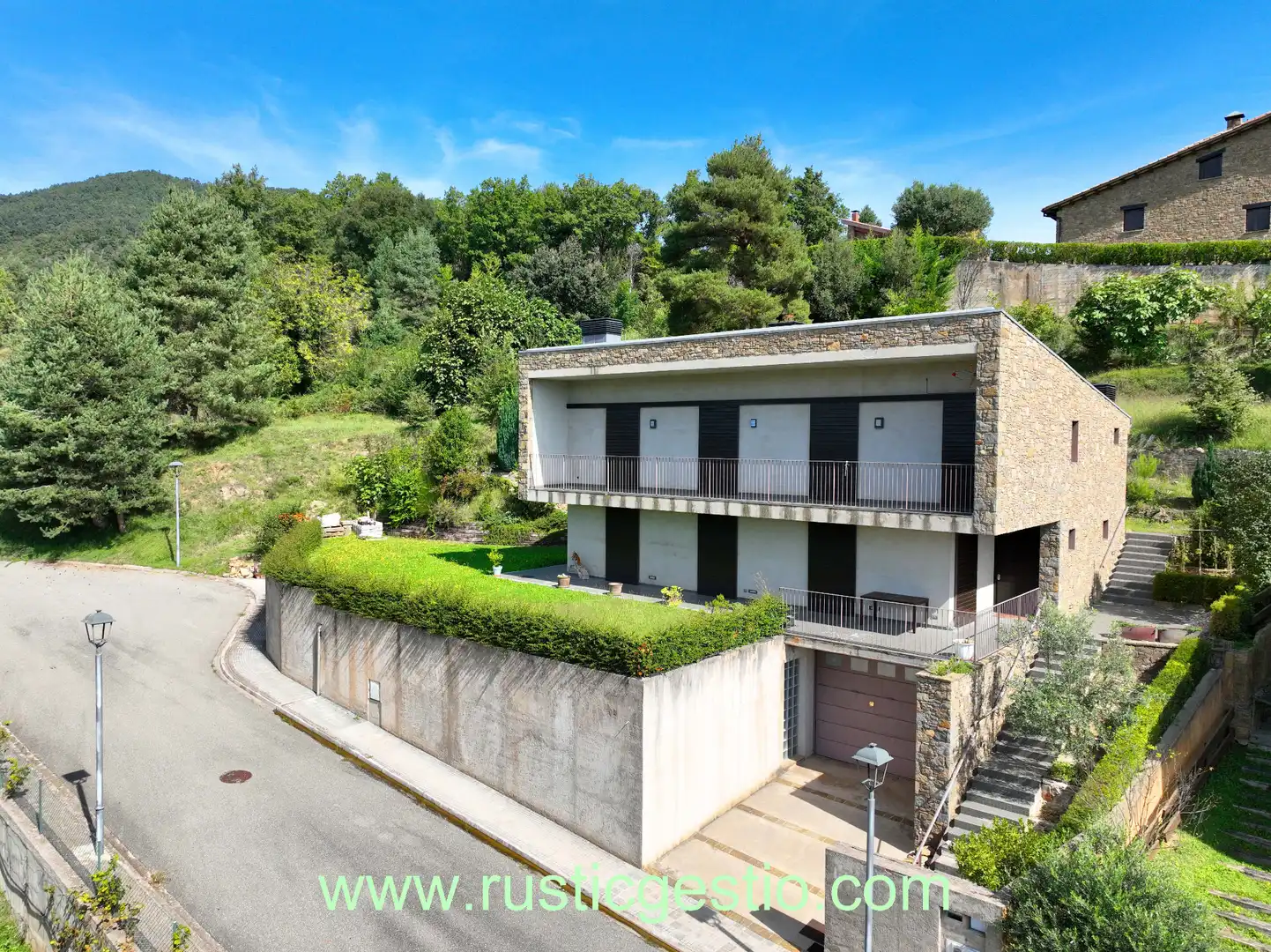 Vista exterior de Casa o chalet en venta en Borredà con Aire acondicionado, Calefacción y Jardín privado