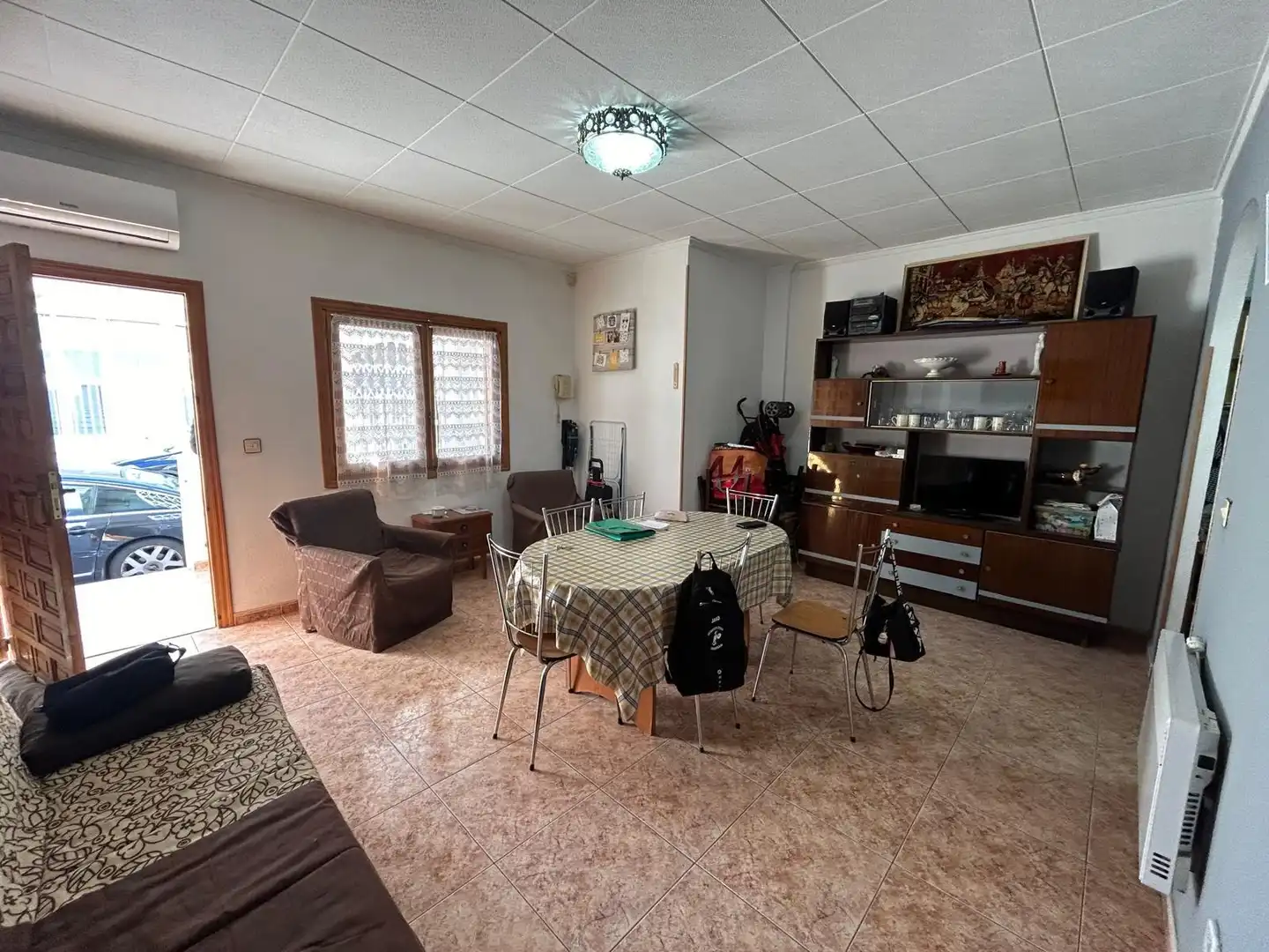 Sala d'estar de Apartament en venda en Torrevieja amb Aire condicionat, Terrassa i Moblat