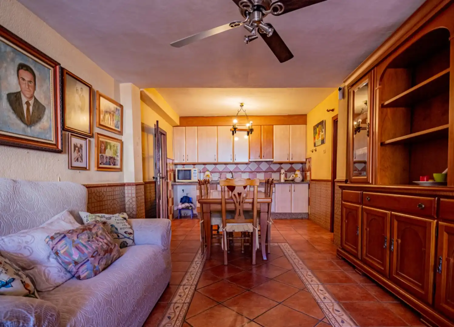Cocina de Casa o chalet en venta en La Nucia con Aire acondicionado, Calefacción y Terraza