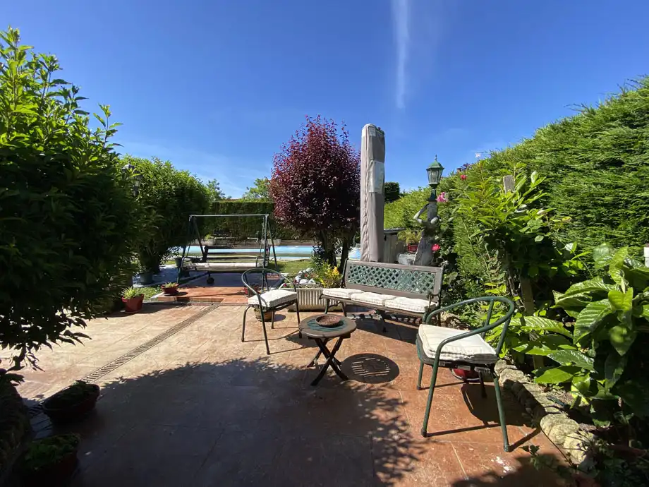 Jardín de Casa o chalet en venta en Alegría-Dulantzi con Calefacción, Jardín privado y Parquet