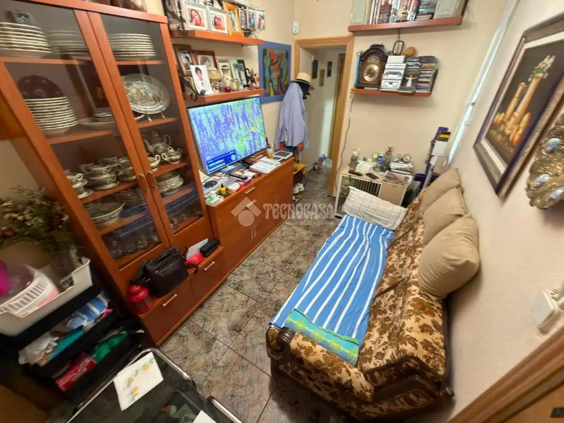 Sala de estar de Piso en venta en Madrid con Amueblado