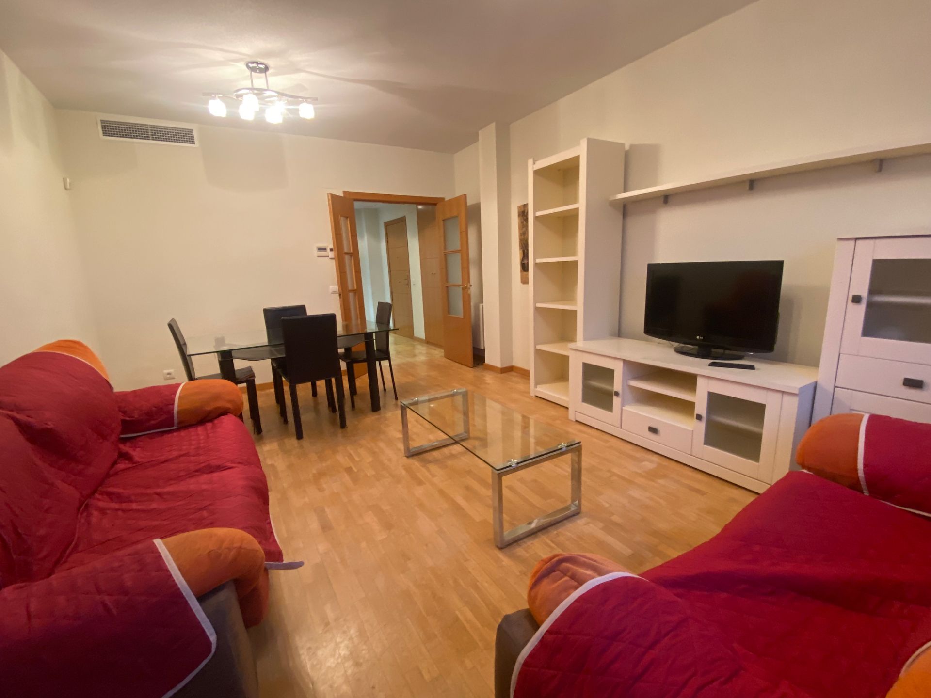 Living room of Flat to rent in Ciudad Real Capital  with Air Conditioner, Heating and Private garden