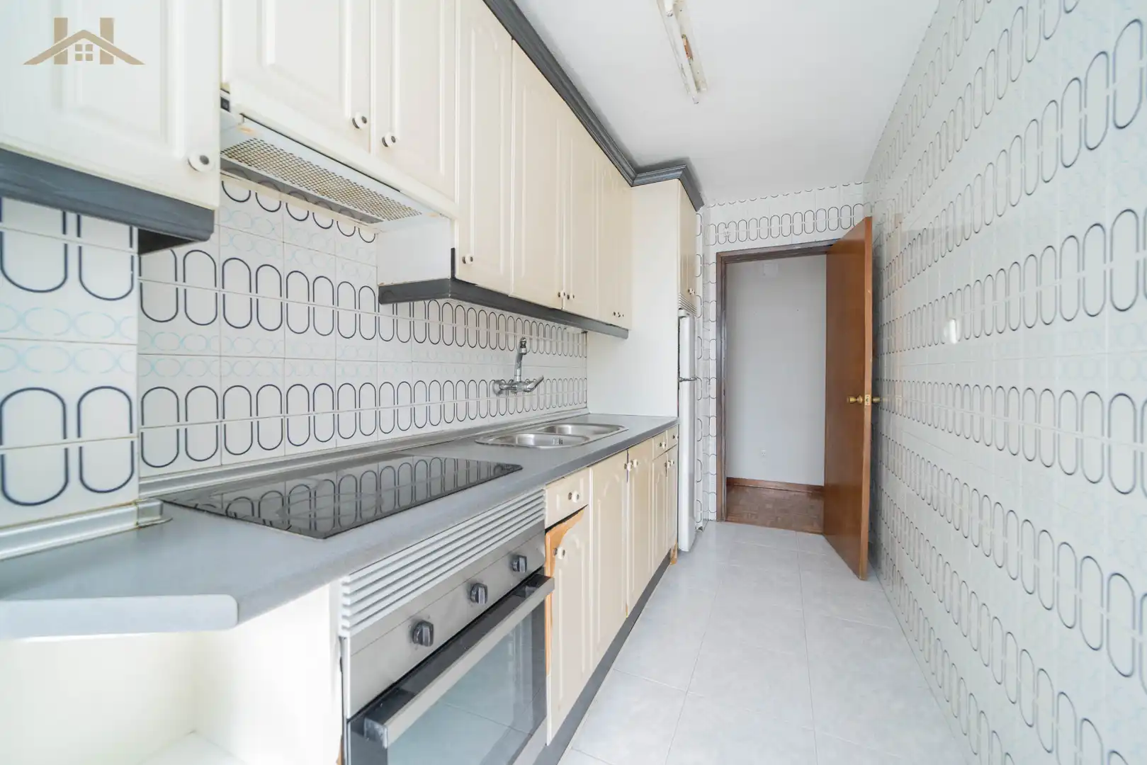 Küche von Wohnung zum Verkauf in Fuenlabrada mit Heizung, Parkett und Terrasse