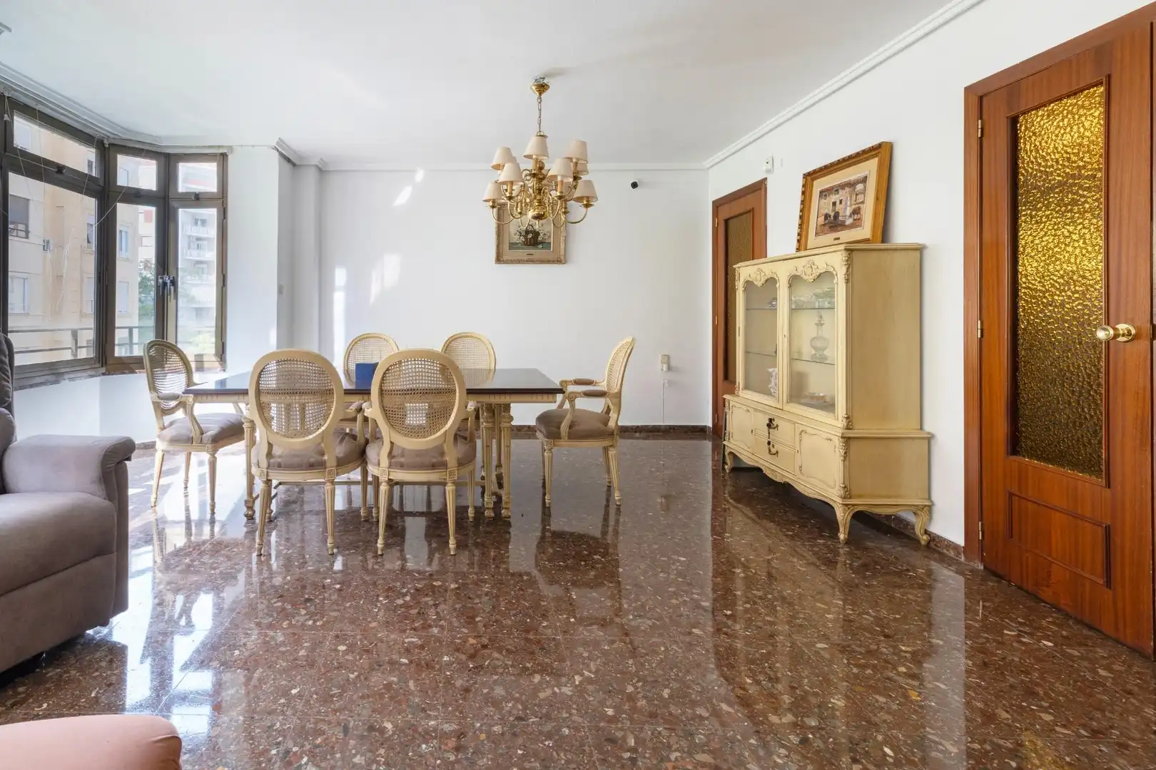 Esszimmer von Wohnung zum Verkauf in Valencia mit Klimaanlage