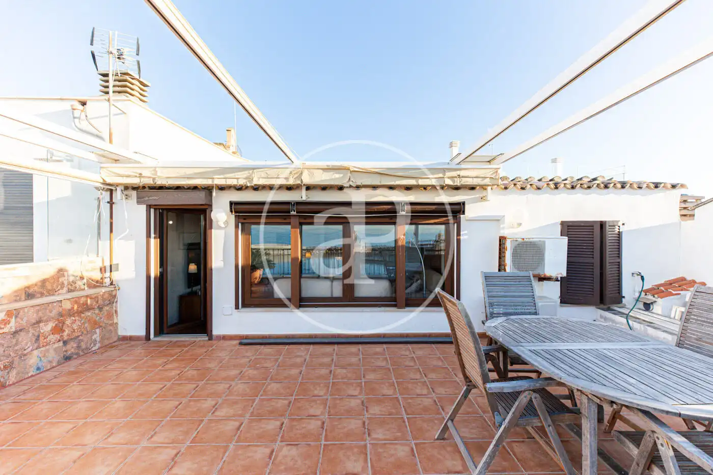 Terraza de Casa o chalet en venta en  Palma de Mallorca con Aire acondicionado, Calefacción y Jardín privado