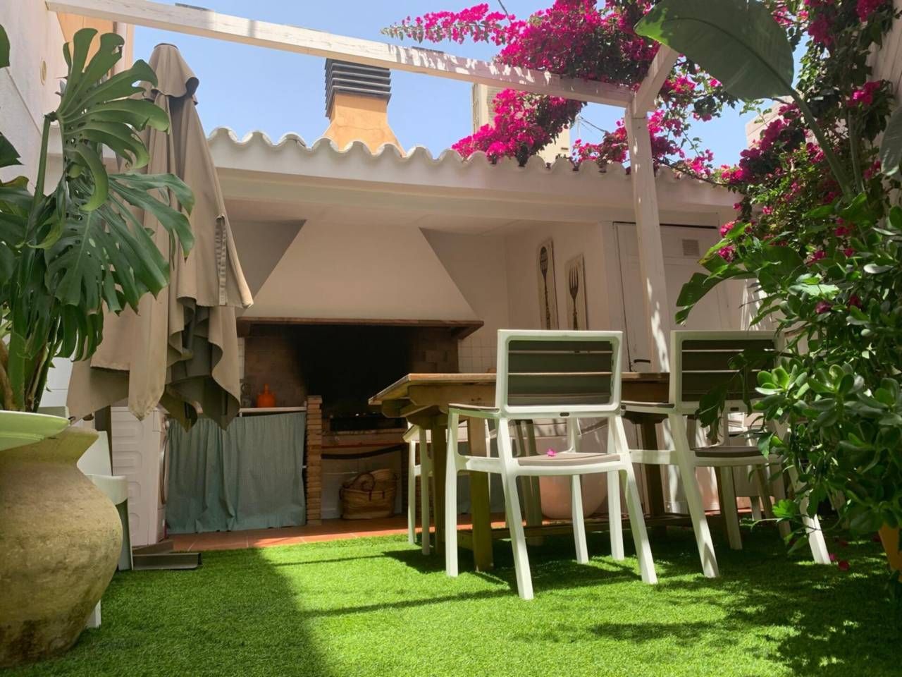 Jardí de Casa o xalet en venda en  Valencia Capital amb Aire condicionat, Jardí privat i Terrassa