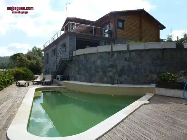 Piscina de Casa o chalet en venta en Begues con Aire acondicionado, Calefacción y Jardín privado
