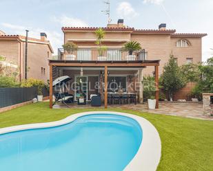 Terrace of Single-family semi-detached for sale in Castellar del Vallès  with Air Conditioner, Terrace and Swimming Pool