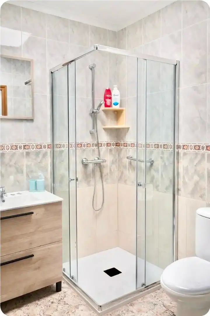 Bathroom of Houses for rent in San Javier  with Air Conditioner, Furnished and Washing machine