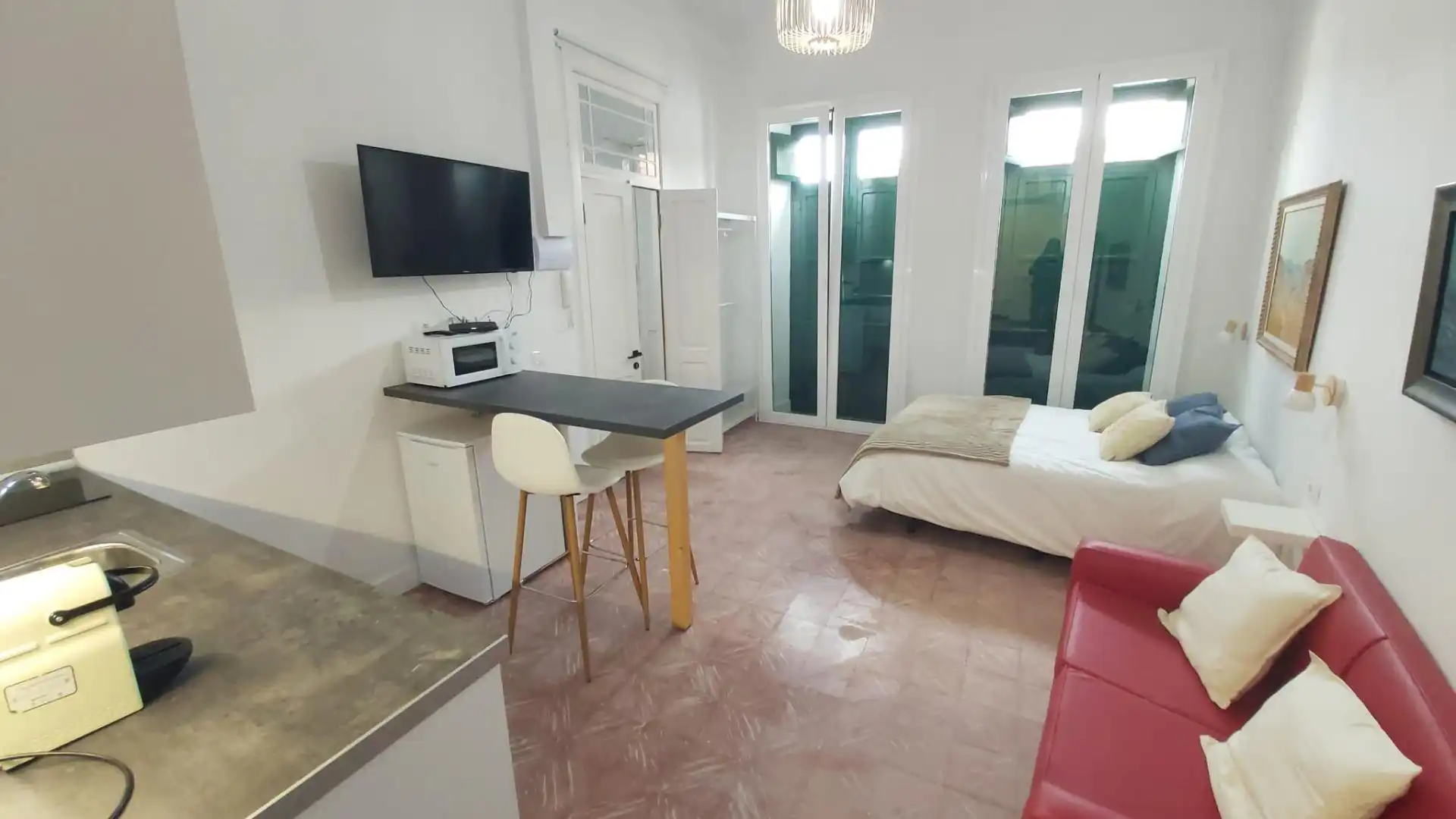 Sala de estar de Estudio de alquiler en La Orotava con Amueblado