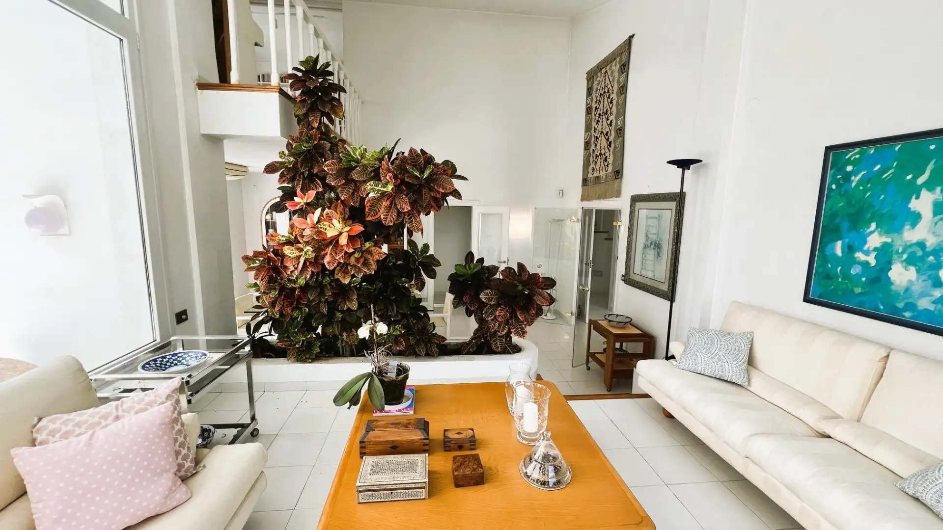 Sala de estar de Casa o chalet en venta en Castellón de la Plana / Castelló de la Plana con Aire acondicionado, Calefacción y Jardín privado