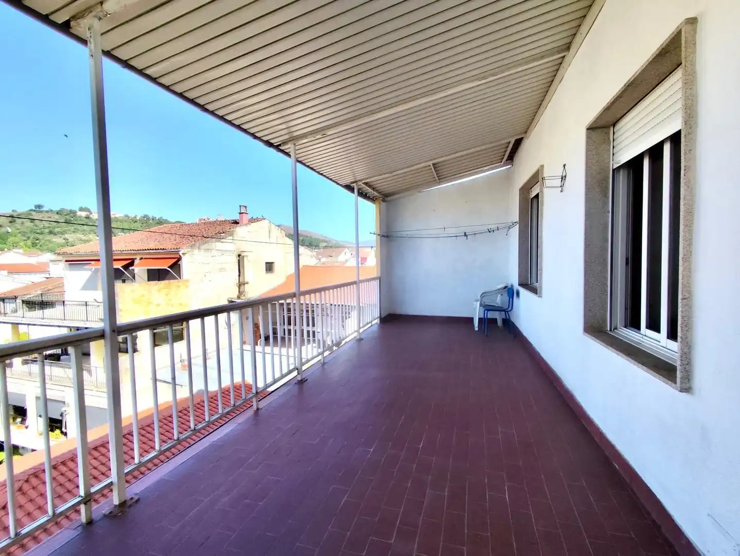 Terrassa de Pis de lloguer en Verín amb Calefacció, Terrassa i Moblat