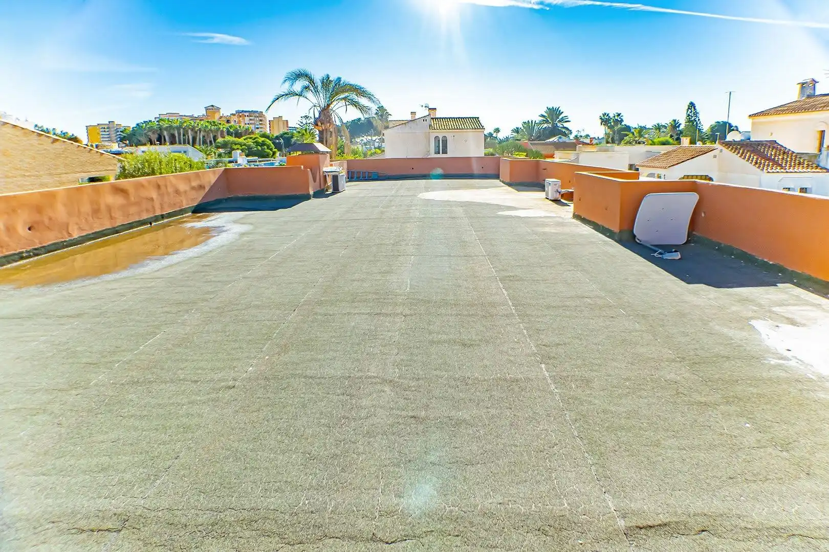 Terraza de Casa o chalet en venta en Roquetas de Mar con Aire acondicionado, Calefacción y Jardín privado