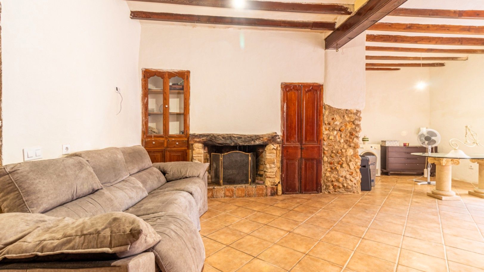 Sala d'estar de Casa o xalet en venda en Pedreguer amb Terrassa