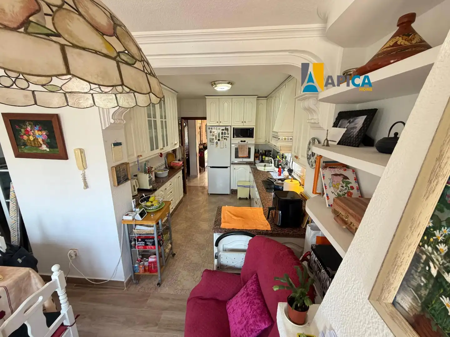 Küche von Einfamilien-Reihenhaus zum Verkauf in Algeciras mit Terrasse