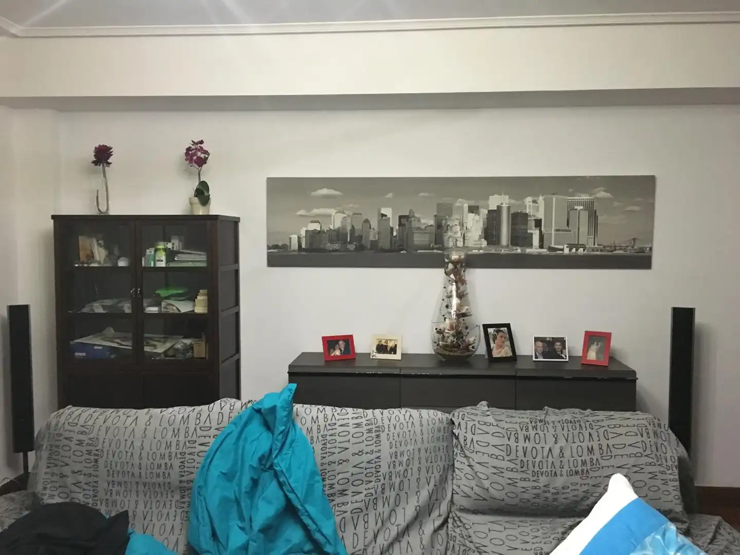 Sala de estar de Casa adosada en venta en Alonsotegi con Calefacción, Jardín privado y Trastero