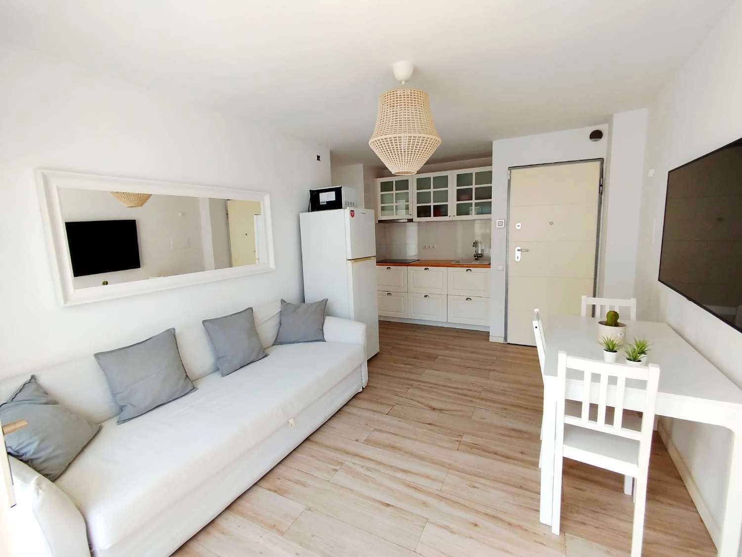 Sala d'estar de Apartament de lloguer en Eivissa amb Aire condicionat, Calefacció i Parquet