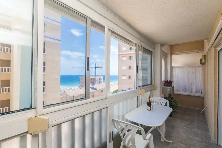 Terrasse von Wohnung zum Verkauf in Elche / Elx mit Klimaanlage, Terrasse und Möbliert