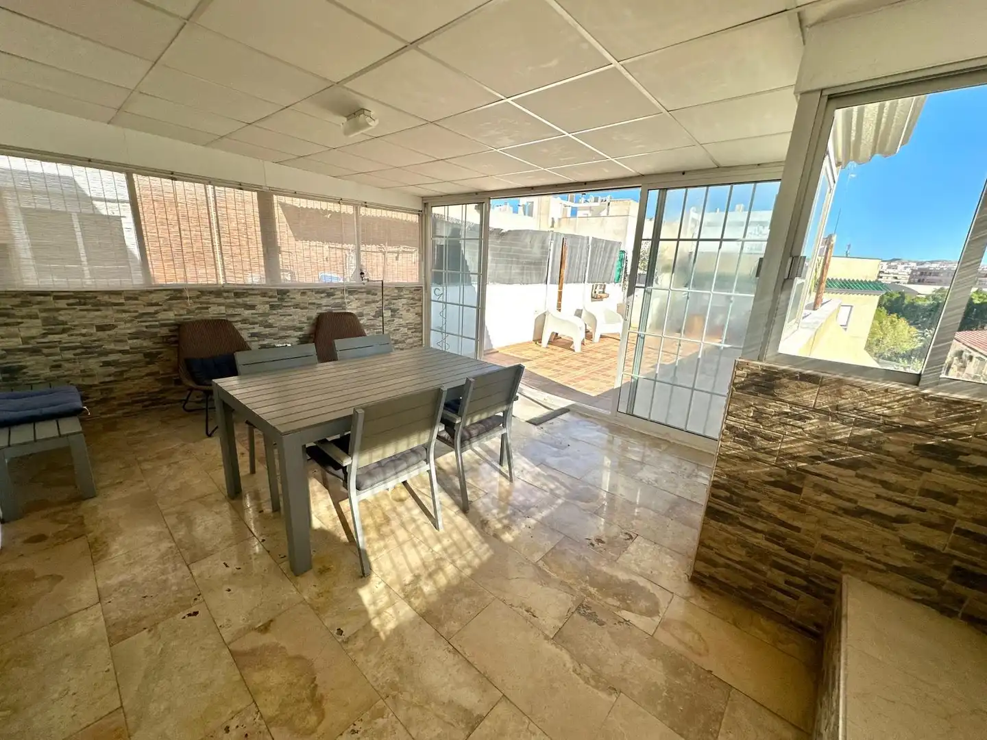 Terraza de Ático en venta en Elche / Elx con Terraza, Amueblado y Balcón