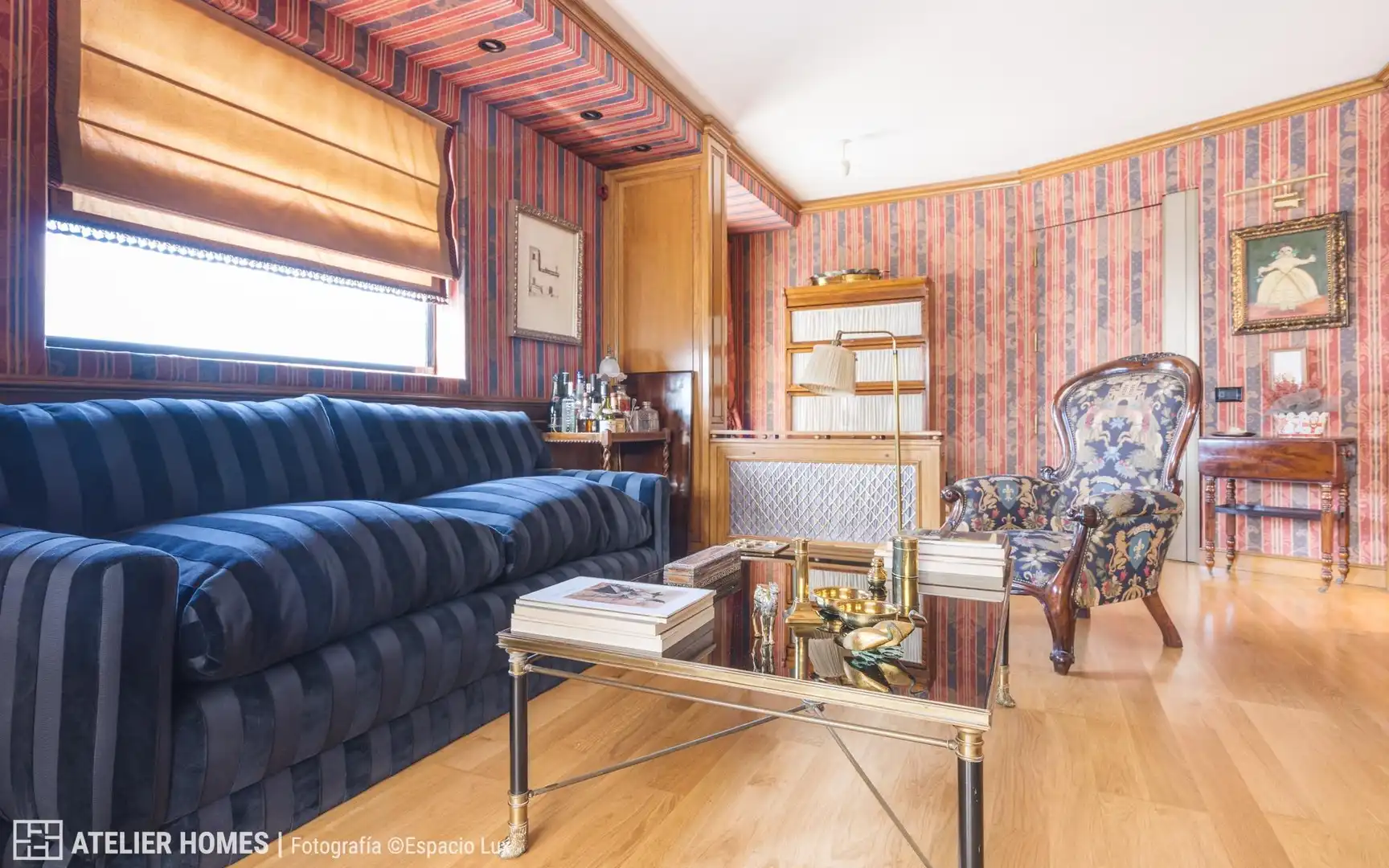 Living room of Attic for sale in Zaragoza  with Air Conditioner, Heating and Parquet flooring