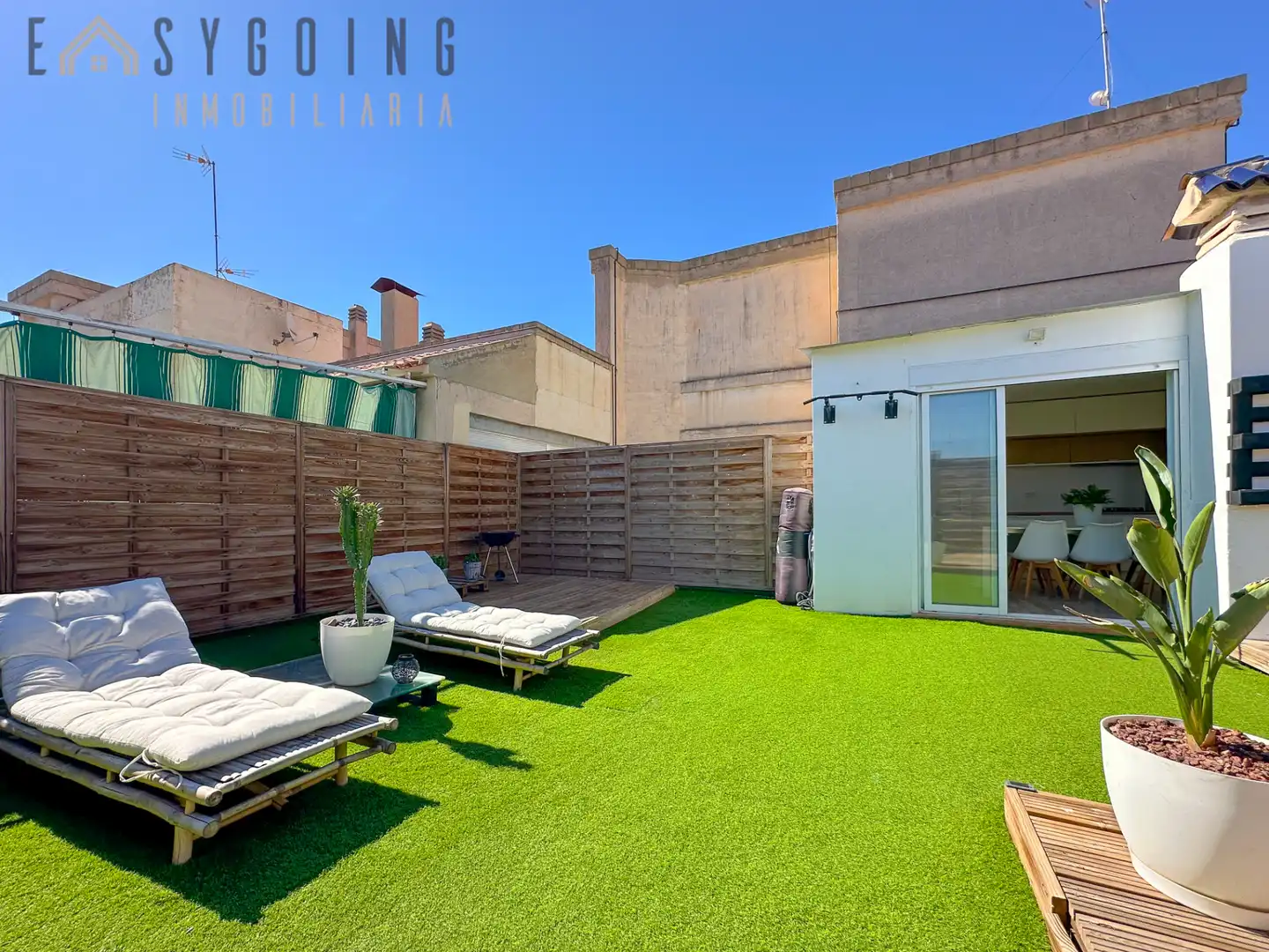 Terraza de Ático en venta en Elche / Elx con Aire acondicionado, Terraza y Amueblado
