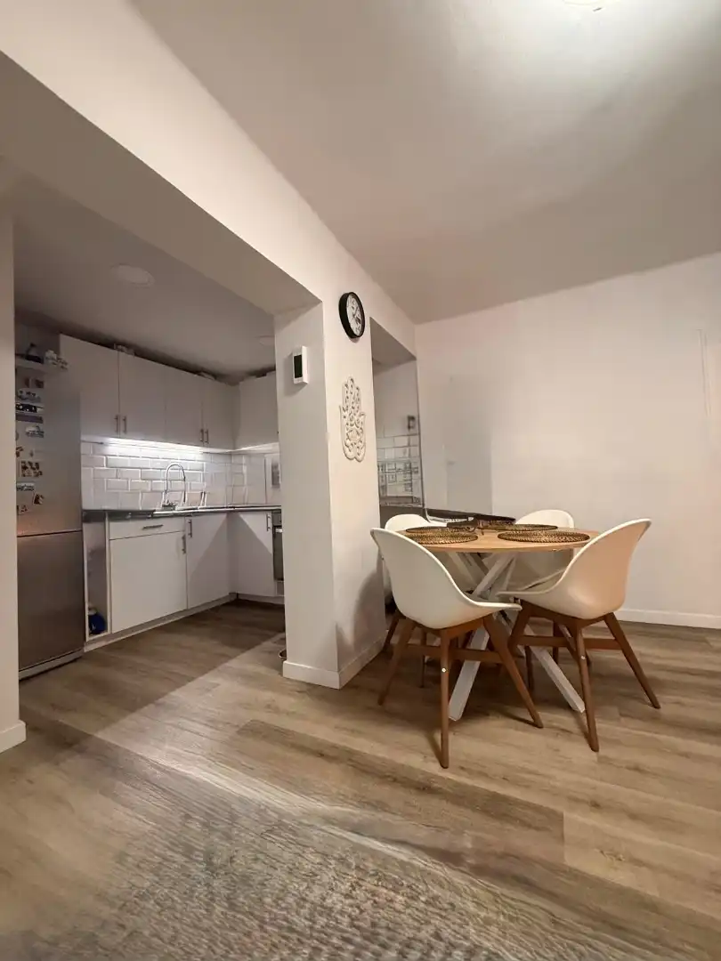 Kitchen of Flat for rent in Barcelona  with Air Conditioner, Heating and Parquet flooring