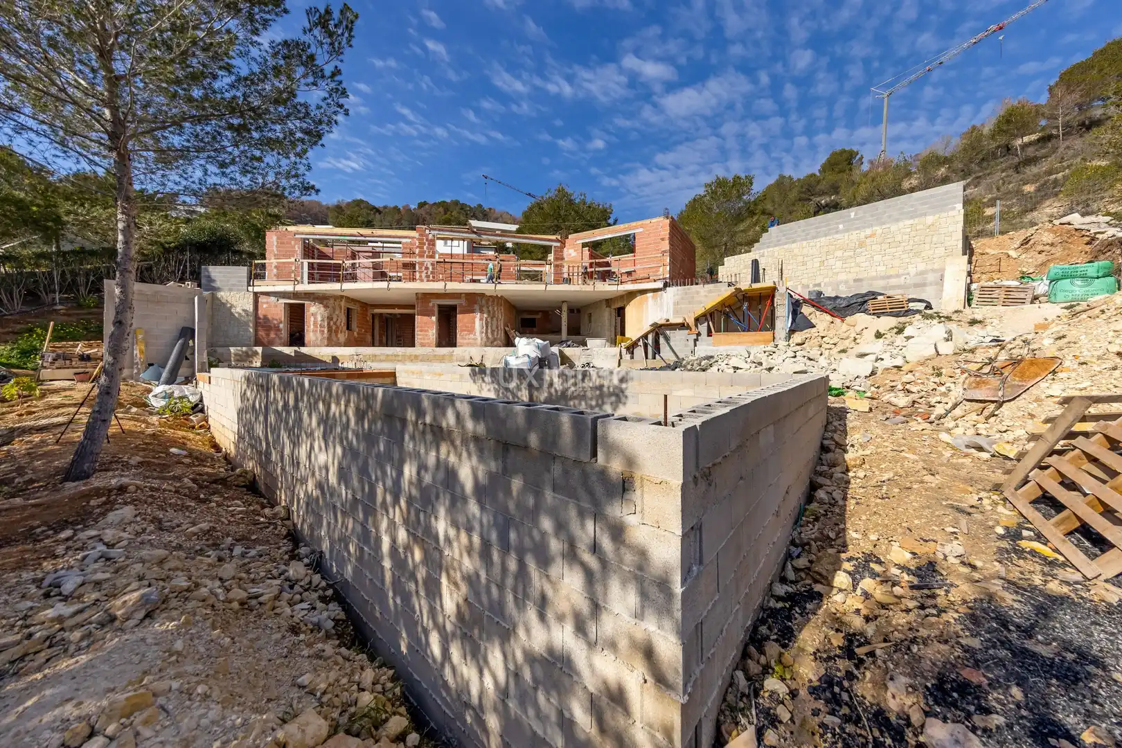 Exterior view of Houses for sale in Jávea / Xàbia  with Air Conditioner, Heating and Terrace