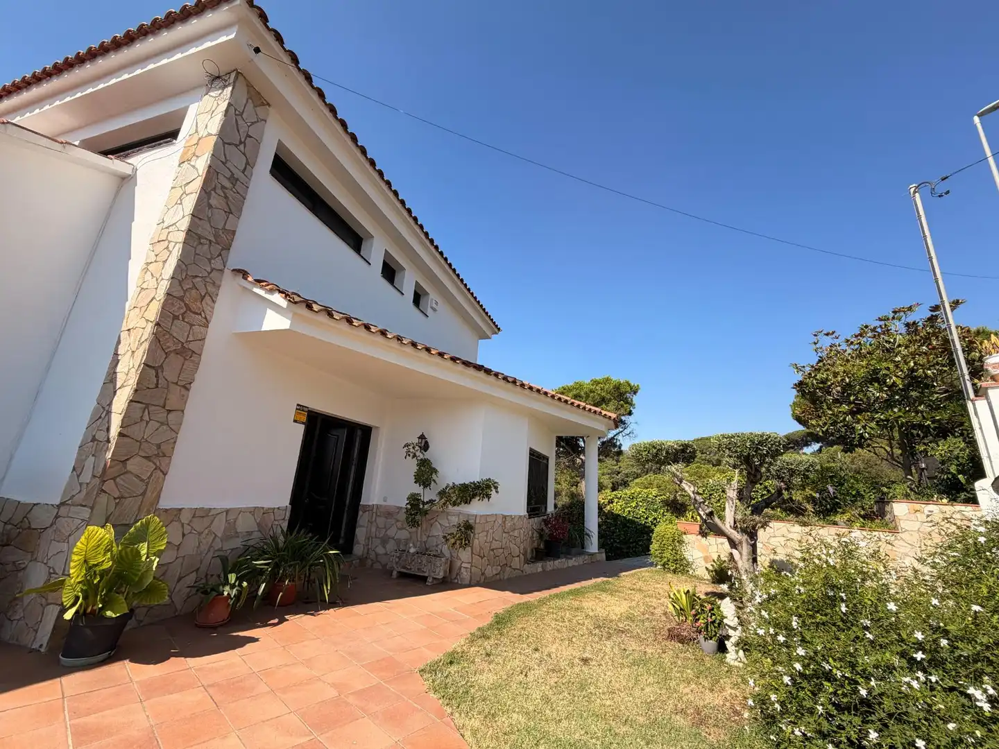 Jardí de Casa o xalet en venda en Mataró amb Calefacció, Terrassa i Traster