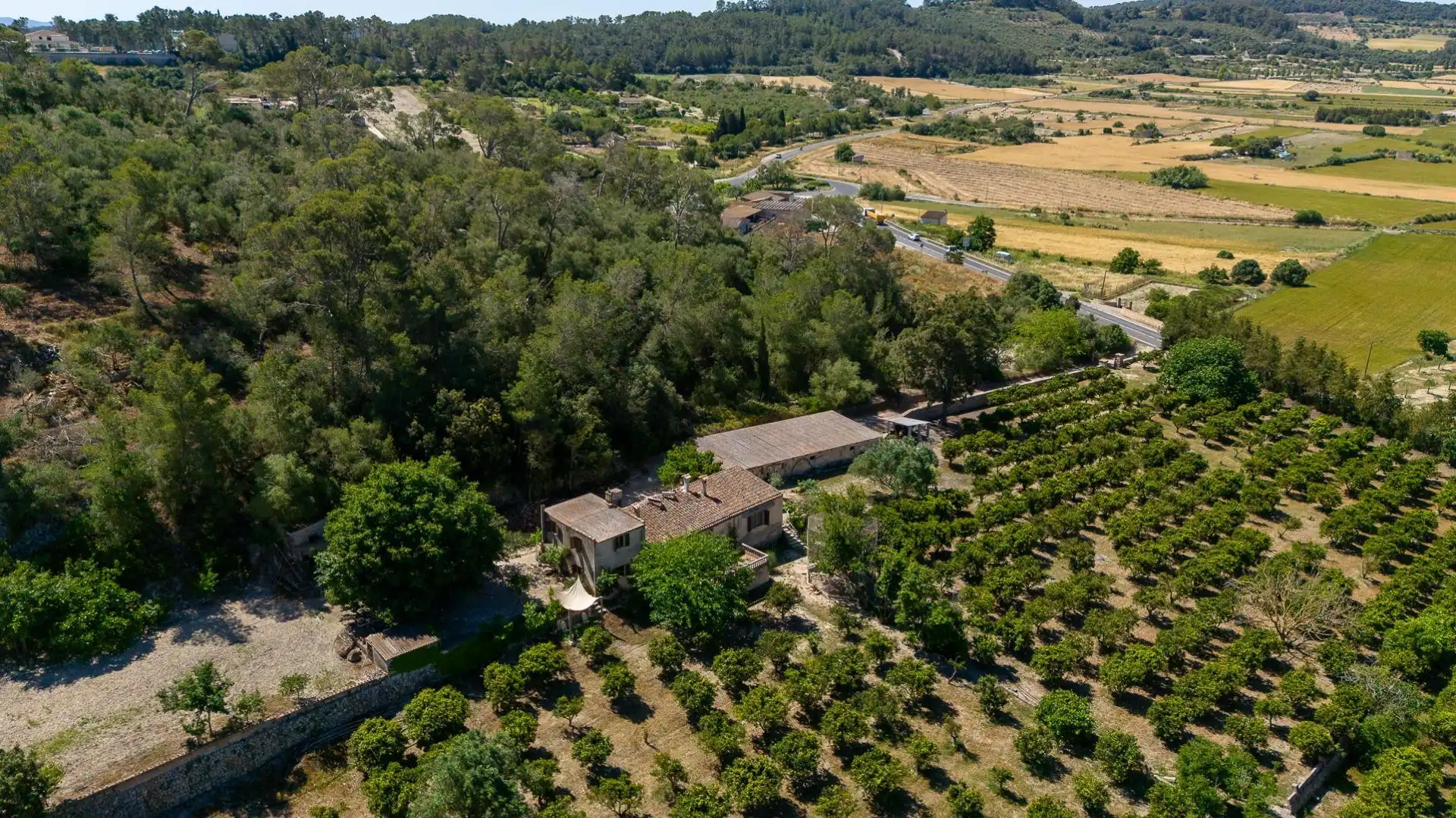 Vista exterior de Finca rústica en venta en Sant Joan con Jardín privado, Terraza y Trastero