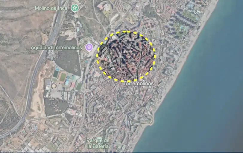 Vista exterior de Edificio en venta en Torremolinos