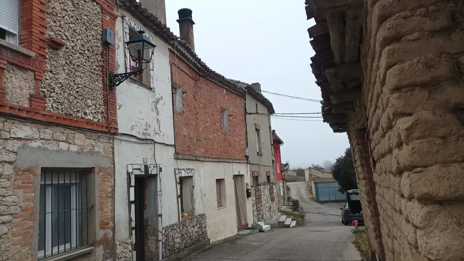 Vista exterior de Casa adosada en venda en Herrera de Valdecañas