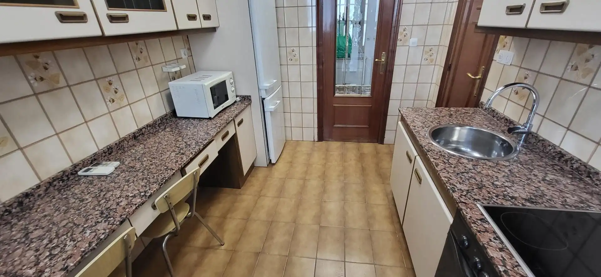 Kitchen of Flat for rent in Albacete  with Air Conditioner, Heating and Furnished