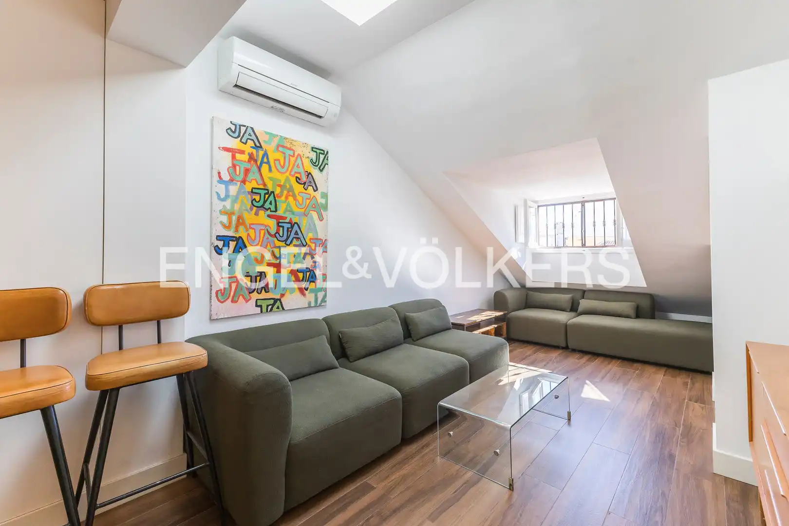 Living room of Flat for rent in Centro