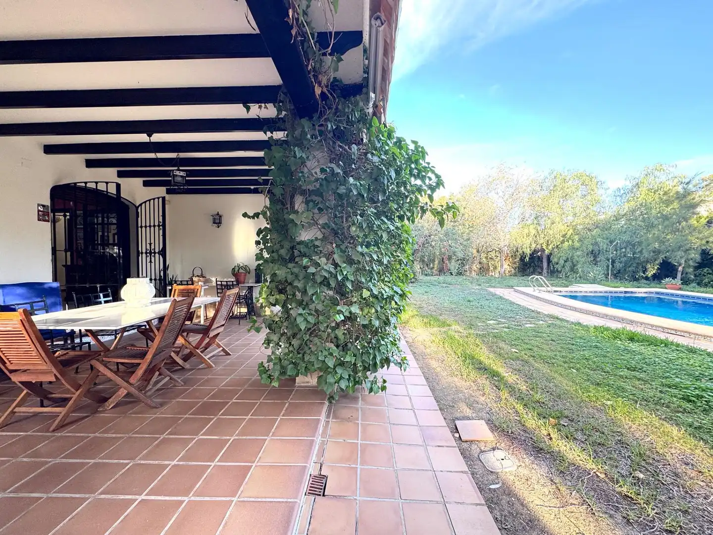 Terrace of Houses for sale in Mutxamel  with Air Conditioner, Private garden and Terrace
