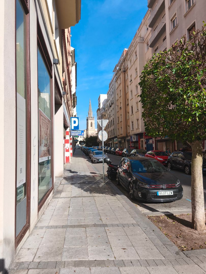 Exterior view of Flat for sale in Santander  with Parquet flooring and Storage room