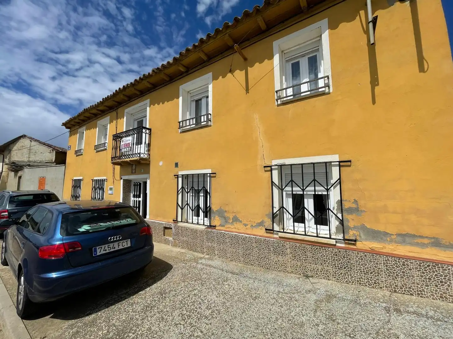 Vista exterior de Finca rústica en venta en Melgar de Abajo con Calefacción, Trastero y Amueblado