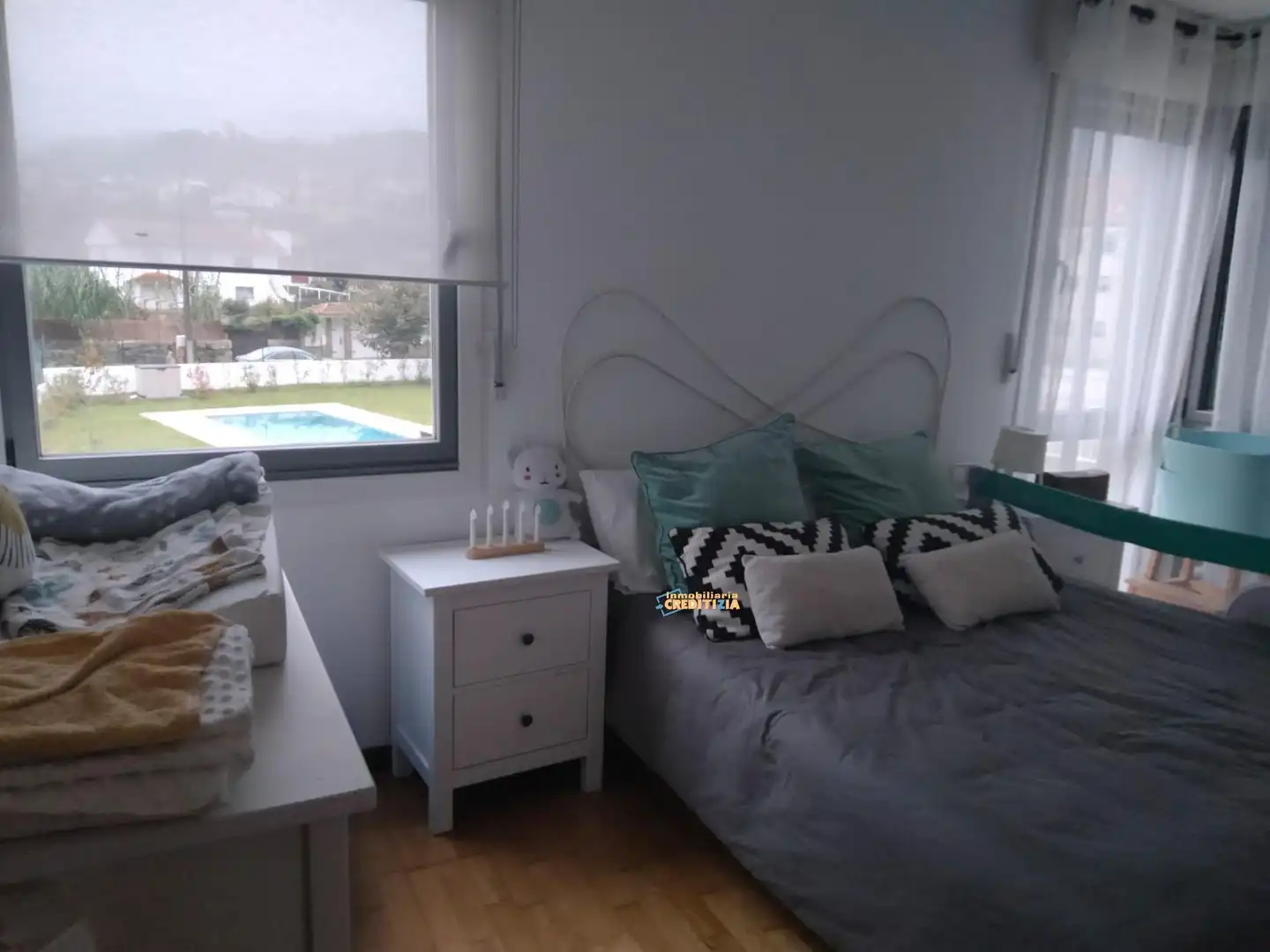Bedroom of Flat for sale in Baiona  with Heating and Balcony