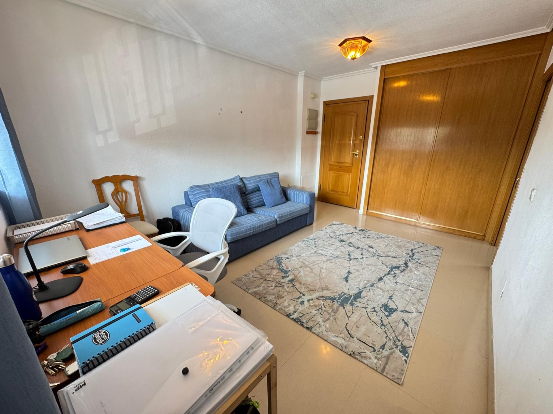 Living room of Flat for sale in Leganés  with Heating, Private garden and Community pool