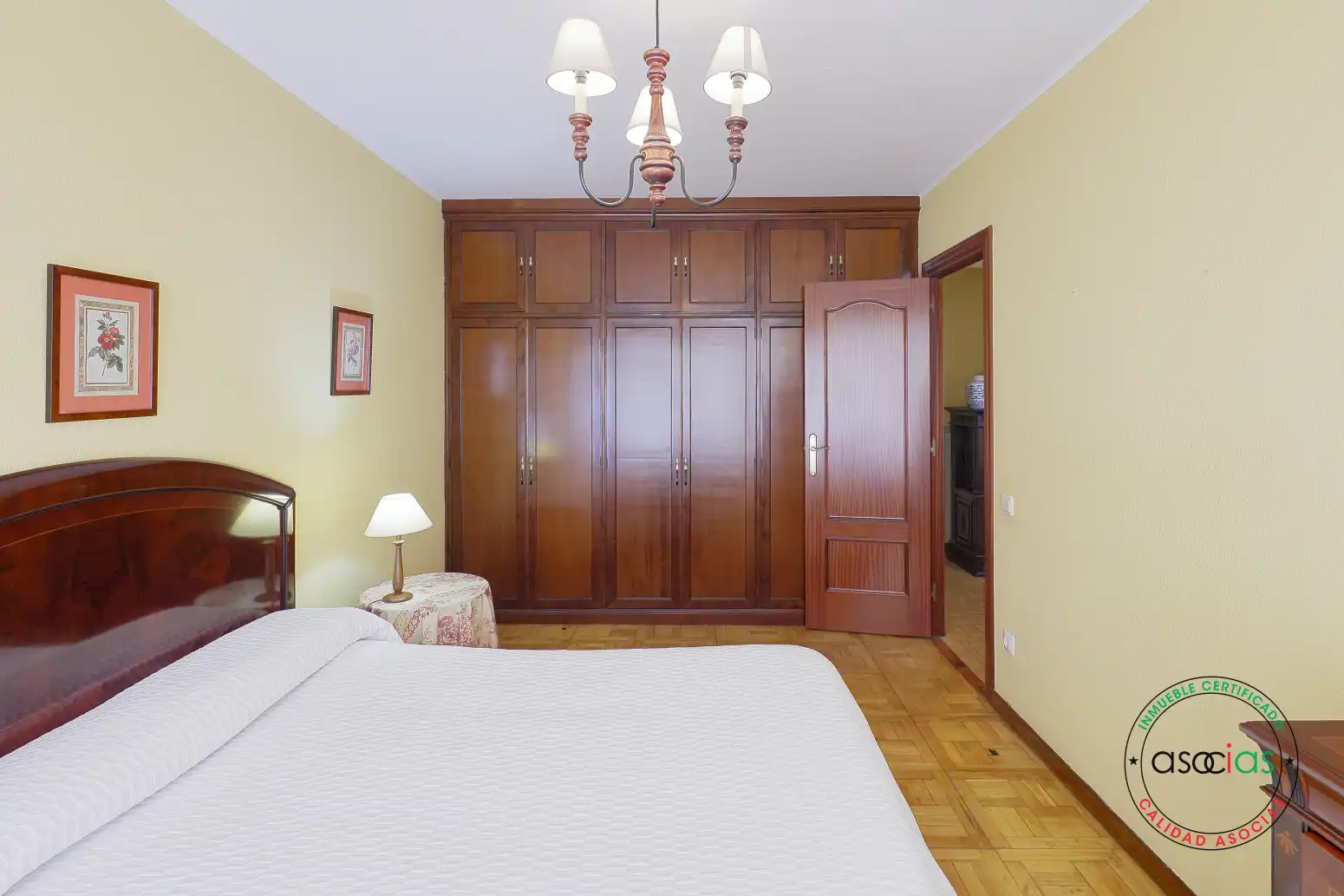 Bedroom of Flat for sale in Gijón   with Heating