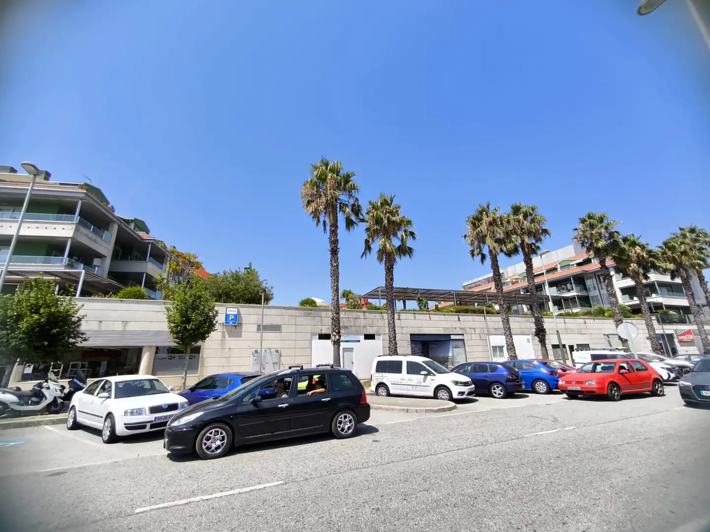 Parking of Flat for sale in Sanxenxo  with Heating, Parquet flooring and Terrace