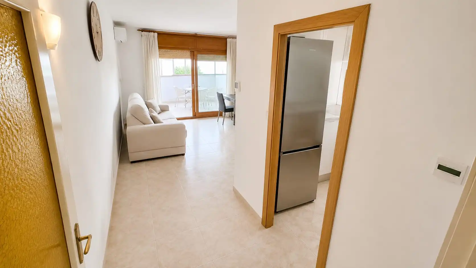 Sala de estar de Apartamento de alquiler en El Vendrell con Calefacción y Jardín privado