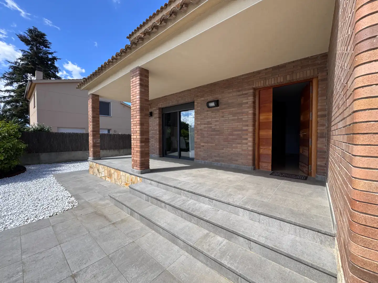 Terrace of Houses for sale in Sant Antoni de Vilamajor  with Air Conditioner, Heating and Private garden