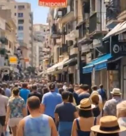 Exterior view of Apartment for rent in Benidorm