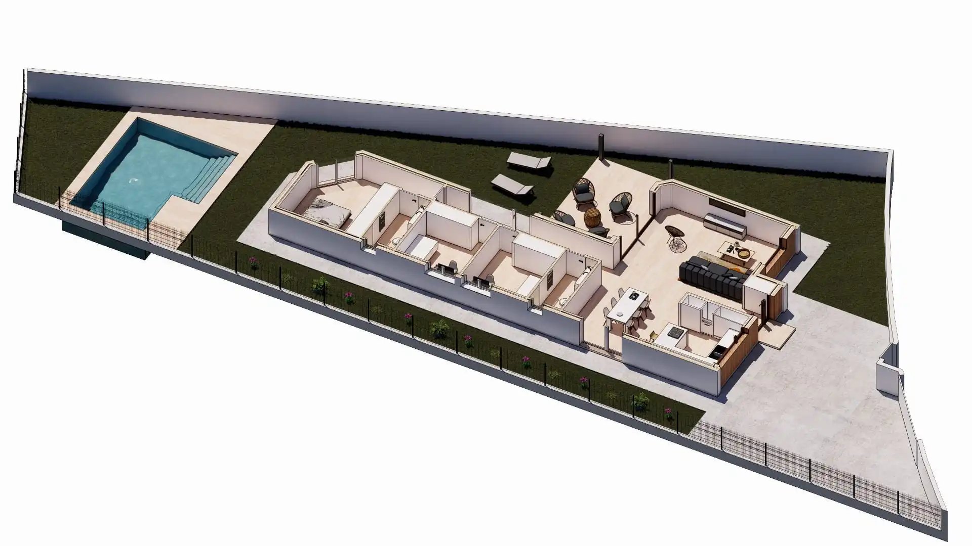 Casa o xalet en venda en Aljaraque amb Aire condicionat, Jardí privat i Piscina