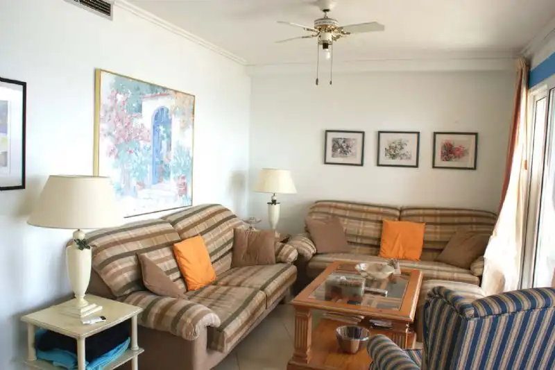 Living room of Apartments for sale in Jávea / Xàbia  with Air Conditioner, Terrace and Community pool