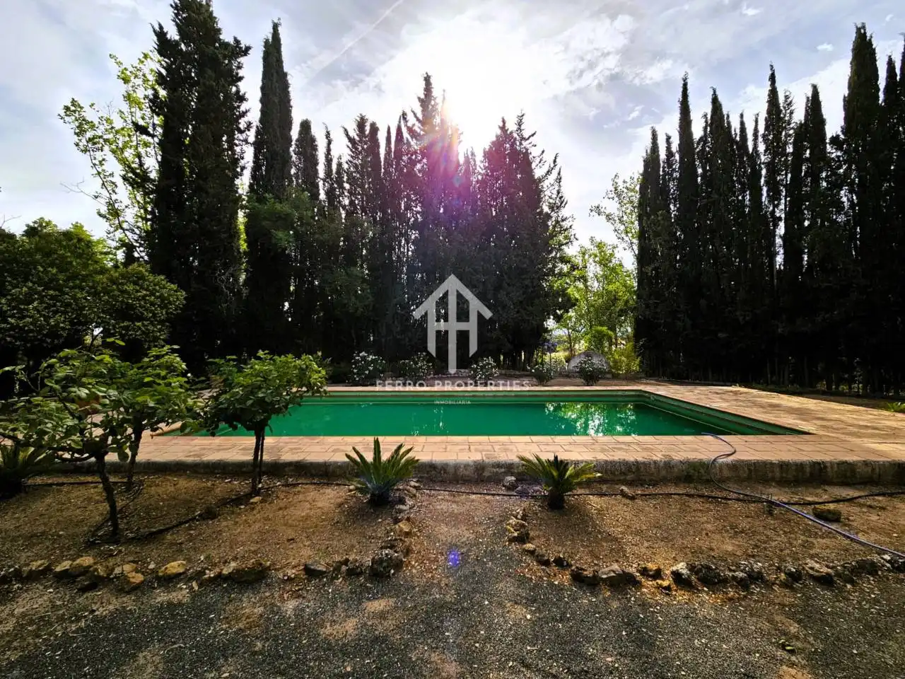 Garden of Houses for sale in Villanueva de Tapia  with Air Conditioner, Heating and Private garden