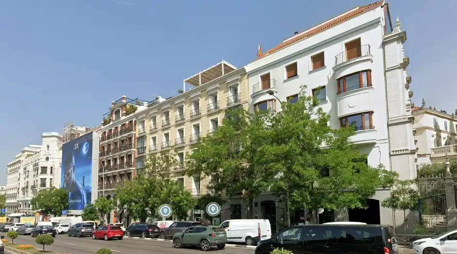 Exterior view of Flat for sale in Madrid  with Heating and Balcony